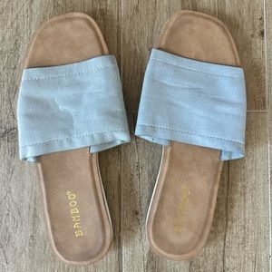 Bamboo minimalist sandals